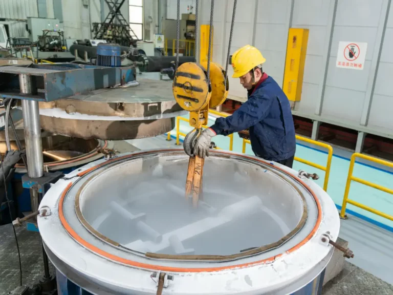 Ultra-low temperature treatment of a corrugated roll inside RMM equipment.